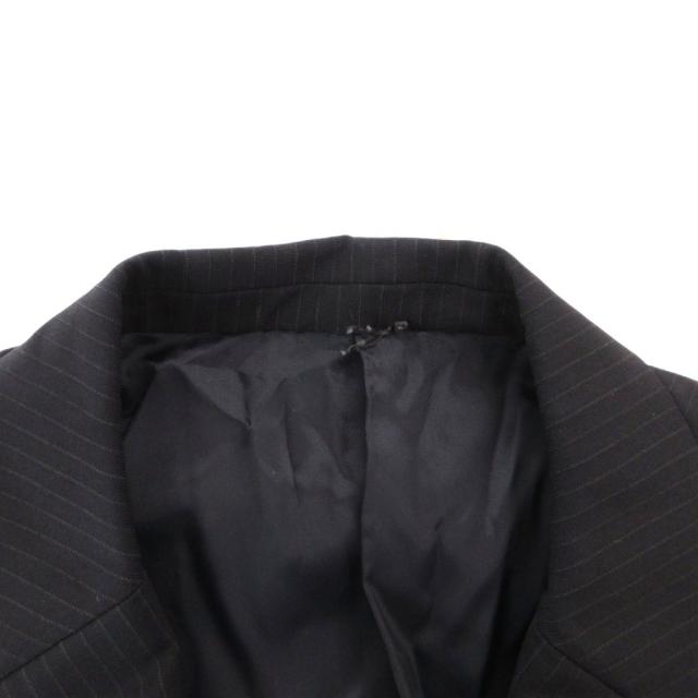【中古】タケオキクチ TAKEO KIKUCHI スーツ セットアップ シングル ジャケット パンツ ストライプ柄 ウール 3 紺_5