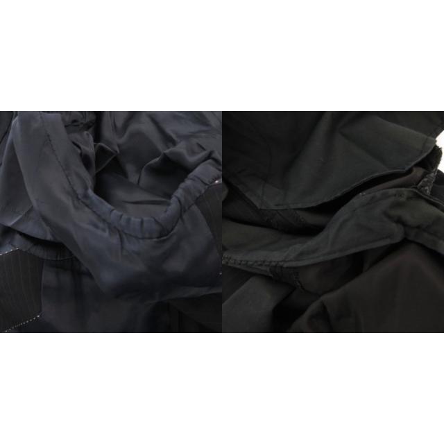【中古】タケオキクチ TAKEO KIKUCHI スーツ セットアップ シングル ジャケット パンツ ストライプ柄 ウール 3 紺_8