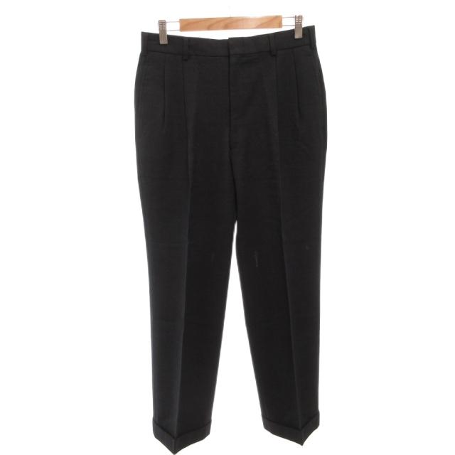 【中古】ブルックスブラザーズ スーツ セットアップ シングル ジャケット パンツ ウール 3B 37SHT W31 ダークグレー_3
