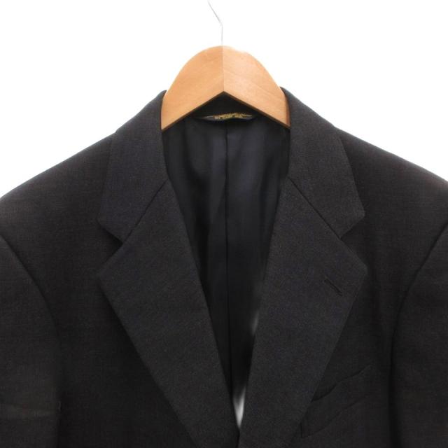 【中古】ブルックスブラザーズ スーツ セットアップ シングル ジャケット パンツ ウール 3B 37SHT W31 ダークグレー_5