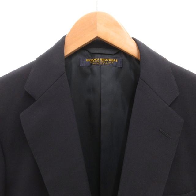 【中古】ブルックスブラザーズ ヴィンテージ セットアップ スーツ シングル ジャケット パンツ ウール YA5 紺_5