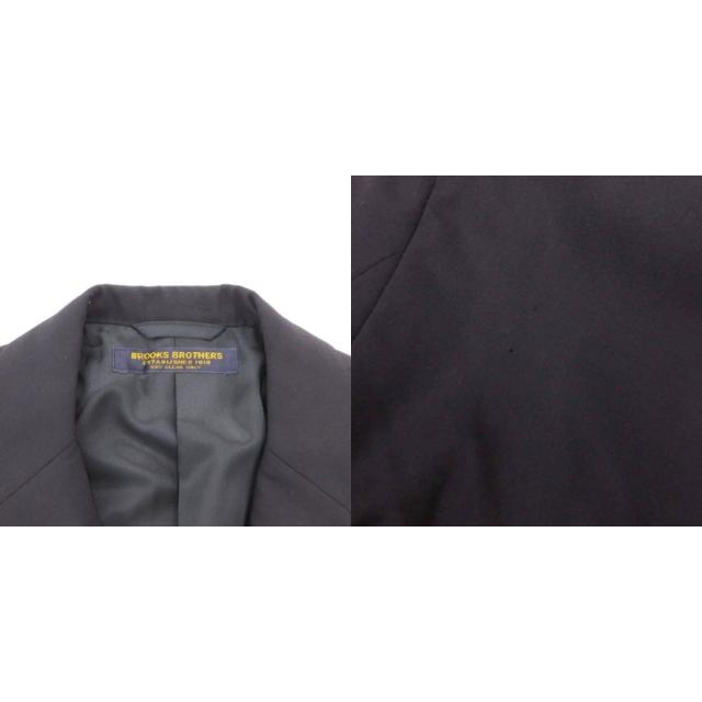 【中古】ブルックスブラザーズ ヴィンテージ セットアップ スーツ シングル ジャケット パンツ ウール YA5 紺_7