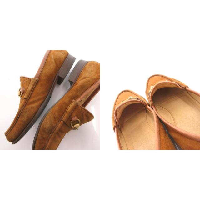 中古】グッチ GUCCI ホースビット ローファー シューズ スエード