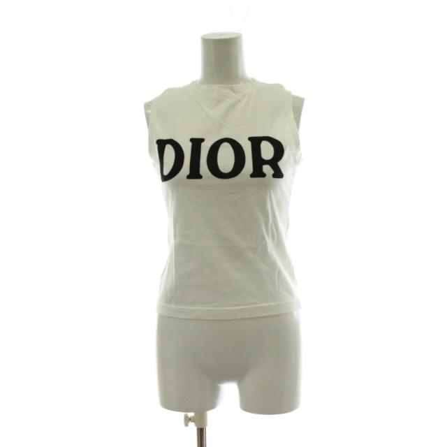 中古】クリスチャンディオール Christian Dior タンクトップ M 白