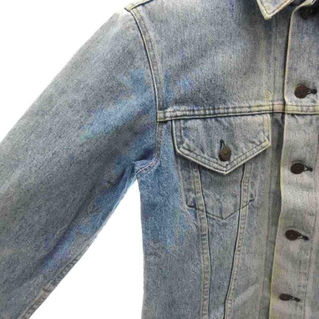 【中古】リーバイス Levi's 90's USA製 デニムジャケット Gジャン ウォッシュ 38 ライトブルー /YJ ■GY12 メンズ_3