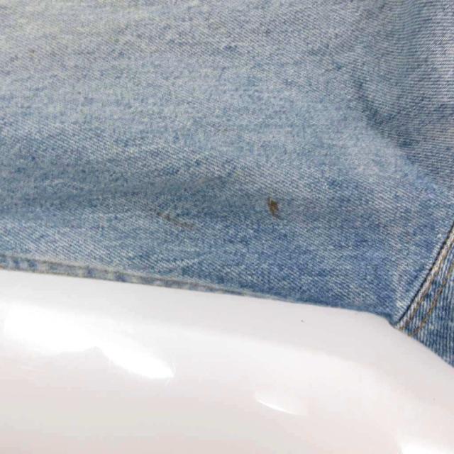 【中古】リーバイス Levi's 90's USA製 デニムジャケット Gジャン ウォッシュ 38 ライトブルー /YJ ■GY12 メンズ_7