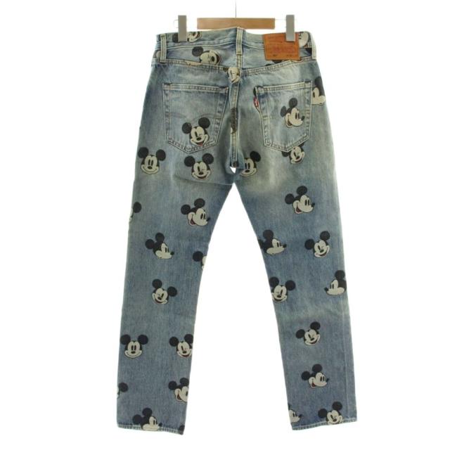 【中古】リーバイスプレミアム Levis PReMIUM Disney ディズニー デニム ジーンズ 28 インディゴ ブルー_1