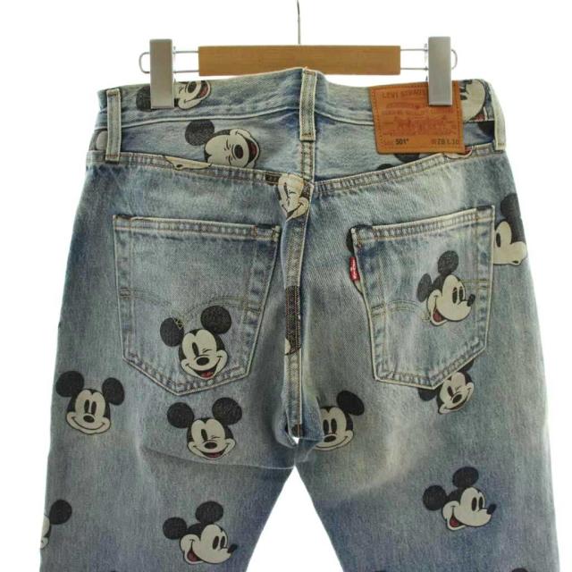 【中古】リーバイスプレミアム Levis PReMIUM Disney ディズニー デニム ジーンズ 28 インディゴ ブルー_3