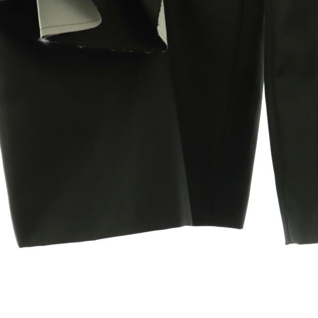 【中古】コムデギャルソン COMME des GARCONS スカートドッキングパンツ ワイド 変形 GL-P015 XS ブラック グレー_3