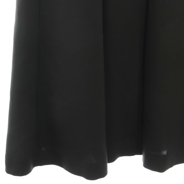 【中古】メゾンハーリップトゥ MAISON Her lip to 25SS Pearl Button Dress ワンピース ロング 半袖 M ブラック /HK_3