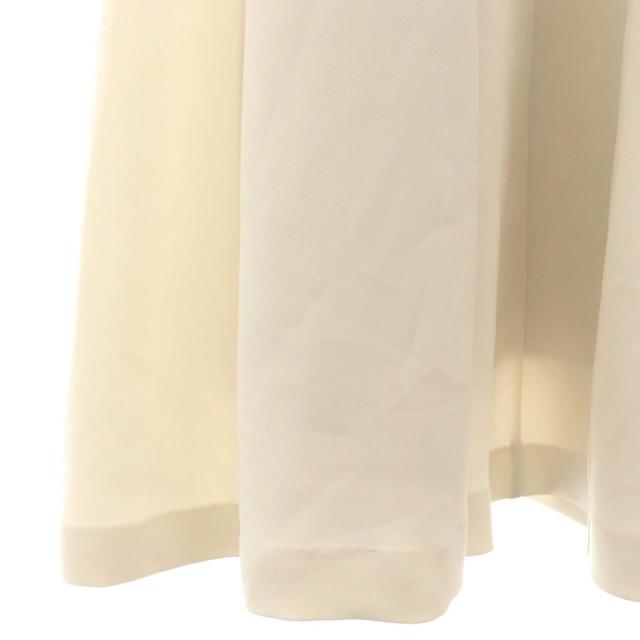 【中古】メゾンハーリップトゥ MAISON Her lip to 25SS Pearl Button Dress ワンピース ロング 半袖 S オフベージュ_3