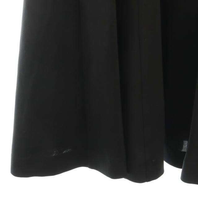 【中古】メゾンハーリップトゥ MAISON Her lip to 25SS Pearl Button Dress ワンピース ロング 半袖 M ブラック /HK_3