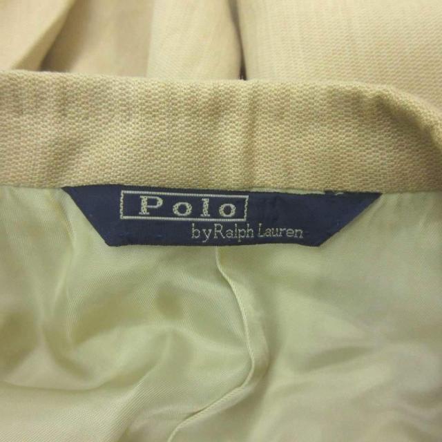 【中古】ポロ バイ ラルフローレン Polo by Ralph Lauren スーツ セットアップ ベージュ ダブルブレスト_8