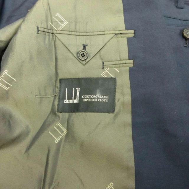 【中古】ダンヒル dunhill スーツ フォーマル 紺 ネイビー ダブルブレスト 長袖 ボタン付き袖口 /KV ■GY99 メンズ_5