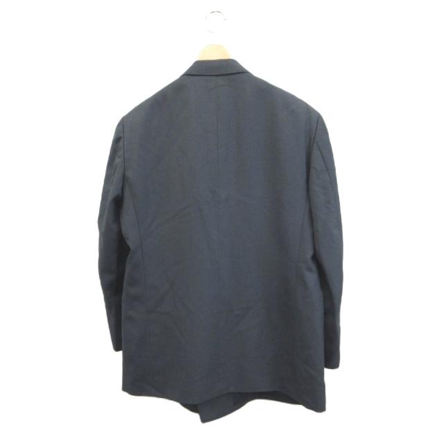 【中古】ダンヒル dunhill スーツ フォーマル 濃紺 ダークネイビー ダブルブレスト 長袖 ダブル裾 /KV ■GY99_2