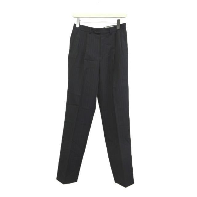 【中古】バーニーズニューヨーク BARNEYS NEW YORK カンタレッリ Cantarelli スーツ フォーマル ウール 44 紺_3