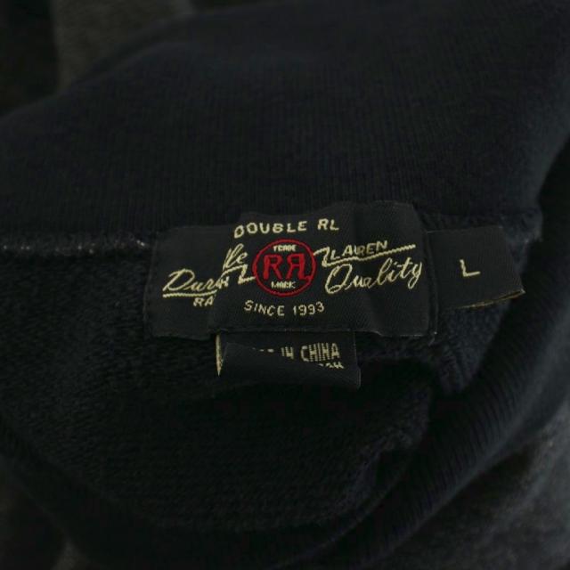 【中古】ダブルアールエル RRL スウェット トレーナー カットソー L グレー 長袖 切り替えデザイン /GG ■GY99 メンズ_5