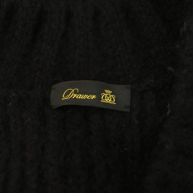 【中古】ドゥロワー Drawer 24AW FALL 13G ニットベスト プルオーバー Vネック ブラック_2