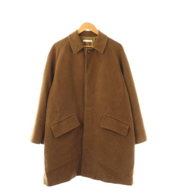 【中古】チルトザオーセンティックス 21AW ステンカラーコート アウター ロング コットン 3 ブラウン CT-01 /CX