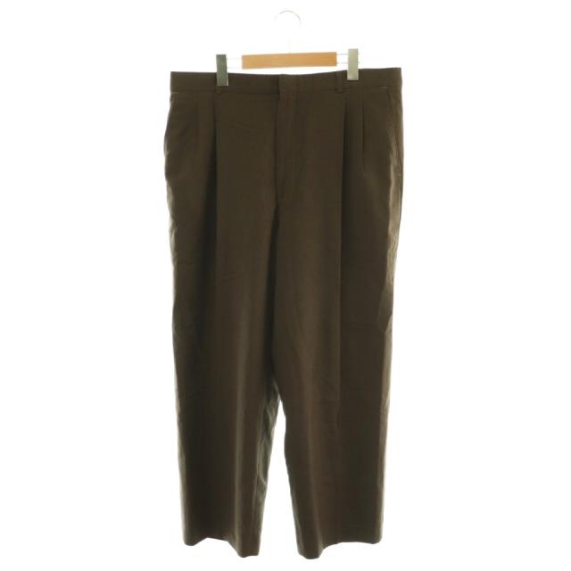 【中古】リーバイス Levi's トラベラーズ TRAVELERS スラックスパンツ ツータック ヴィンテージ W36L32 ブラウン