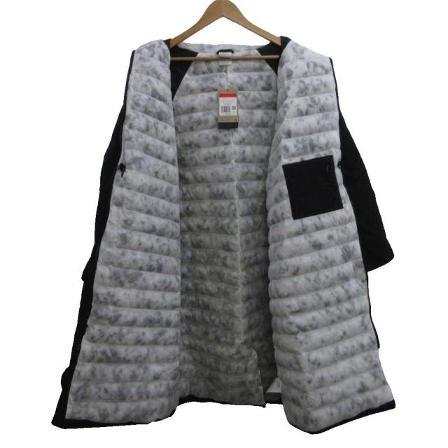 【中古】未使用品 ナイキ NIKE タグ付き WMNS NSW TFRPL REVIVAL FZ L/S PARKA 中綿コート L 黒 ブラック ロング丈_7
