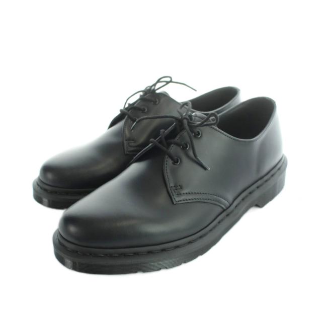 【中古】ドクターマーチン DR.MARTENS AW006 3ホール ドレスシューズ 厚底 レザー 靴 UK8 27cm 黒 ブラック ■GY50