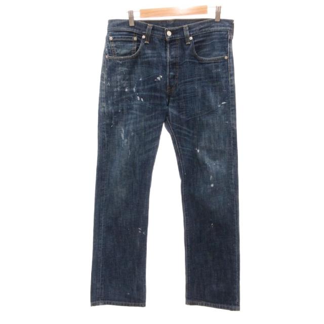 【中古】リーバイス Levi's 501XX デニムパンツ ジーンズ ストレート ボタンフライ メキシコ製 32×32