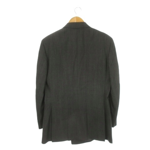 【中古】アクアスキュータム AQUASCUTUM セットアップ スーツ フォーマル A-6 グレー ダブルブレスト_2