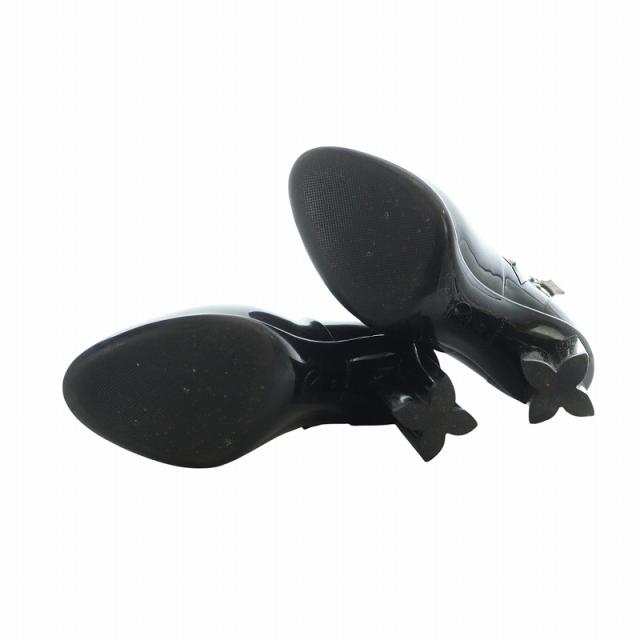 中古】ルイヴィトン シルエット アンクル ライン ショートブーツ