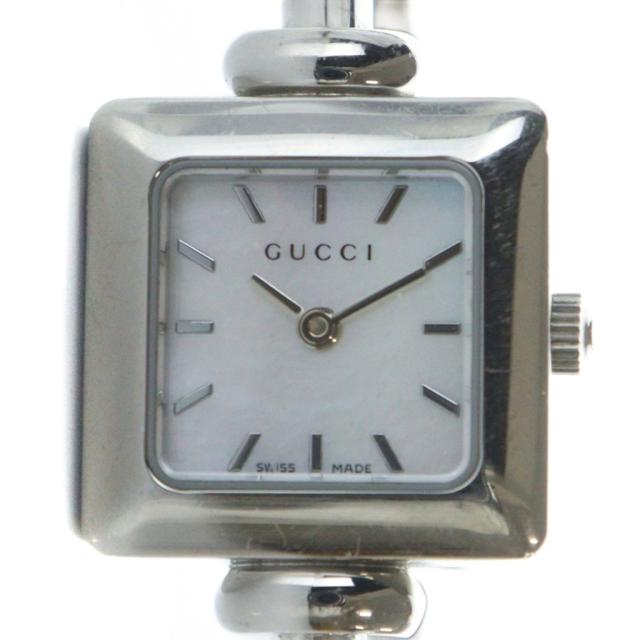 GUCCI グッチ 腕時計 バングルウォッチ クォーツ 2針 1400L SS