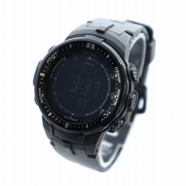 中古】カシオ CASIO プロトレック 腕時計 ウォッチ 電波ソーラー  