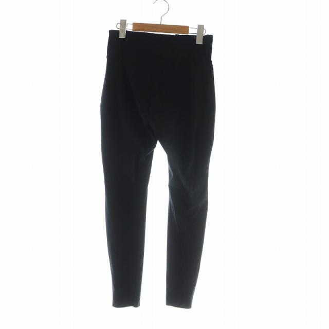 中古】エルメス HERMES セリエ ボタン パンツ レギンス 裾ジップ