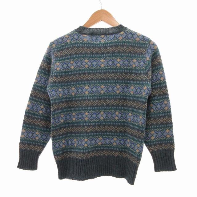 INVERALLAN 3A CARDIGAN 茶タグ 新品 希少 英国製 インバーアラン 茶タグ 3A 襟付き ランバー