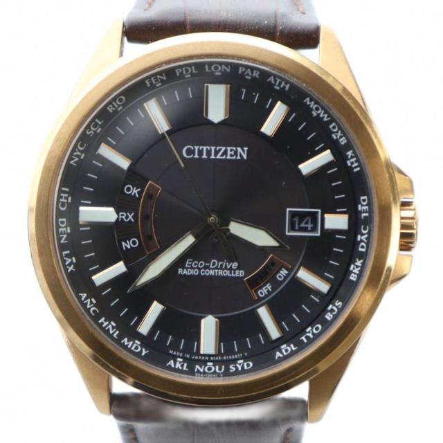 中古】シチズン CITIZEN 腕時計 ウォッチ エコドライブ ソーラー ロゴ  