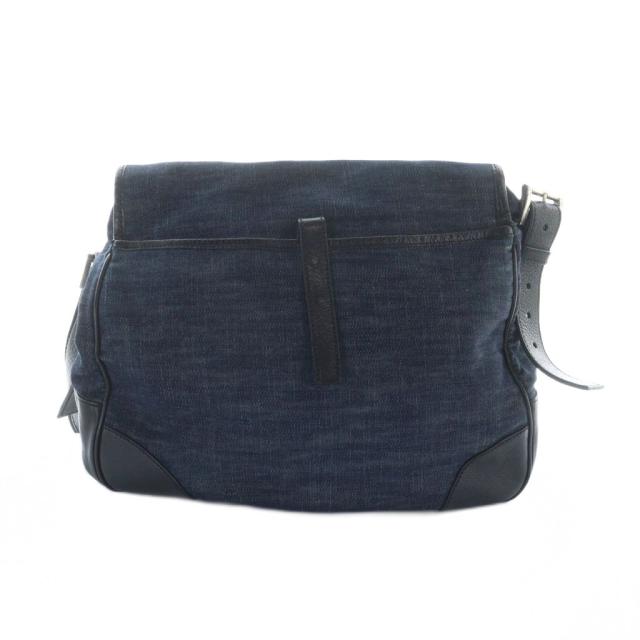 中古】プラダ PRADA メッセンジャーバッグ ショルダー 斜めがけ ロゴ  