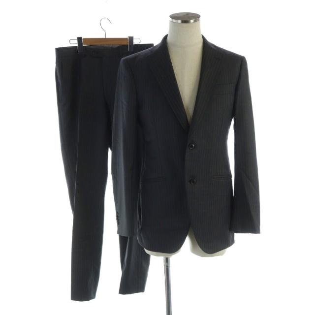 【中古】ロロピアーナ Loro Piana 麻布テーラー SUPER150s セットアップ 上下 スーツ テーラードジャケット パンツ