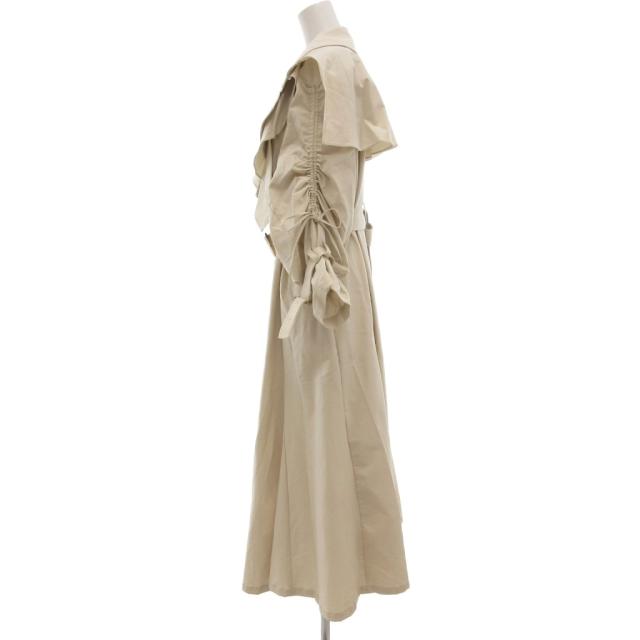 スナイデル、ラッフルフリルトレンチコート、ライトベージュ、1 スナイデル ラッフルフリルトレンチコート size0 ライトベージュ