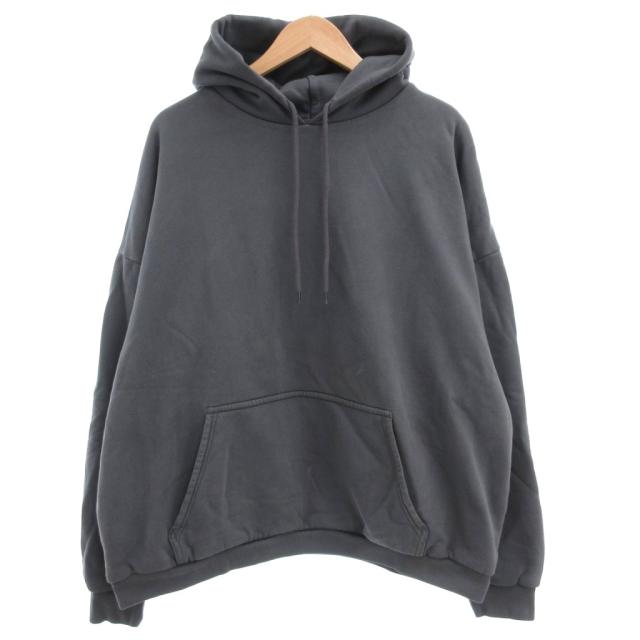 【中古】ギャップ GAP YEEZY YZY パーカ フーディ プルオーバー オーバーサイズ 長袖 M グレー /AE ☆AA★ メンズ
