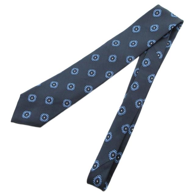 美品 Drake's ドレイクス ネクタイ レジメンタル オレンジ イギリス製