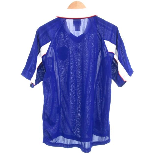 【中古】アディダス adidas サッカー ユニフォーム 日本代表 1999年モデル ホーム シャツ 半袖 背番号なし L 青 中古】アディダス adidas サッカー ユニフォーム 日本代表 1999年