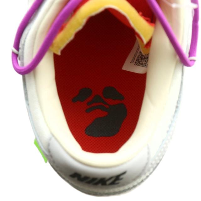 【中古】未使用品 NIKE Dunk Low 1 of 50 45 × Off-White スニーカー ローカット US8.5 26.5cm 白 グレー DM1602-101