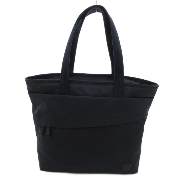 【中古】ポーター PORTER VIEW TOTE BAG S ビュー トートバッグ 紺 ネイビー 695-05762 /UO メンズ