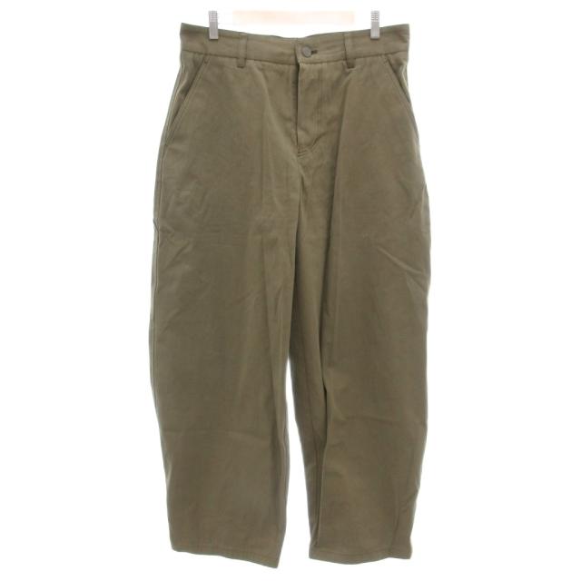 【中古】キャバン CABaN 24SS ドライコットン ペインターパンツ L カーキ 59-04-41-04003 /UO メンズ