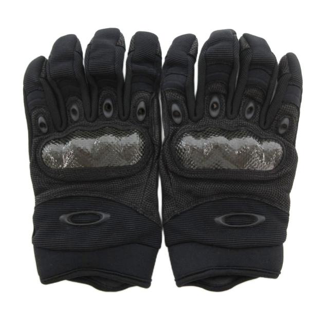 未使用　OAKLEY　オークリー　ファクトリーパイロットグローブ　黒 中古】オークリー OAKLEY ファクトリー パイロット グローブ 手袋 L