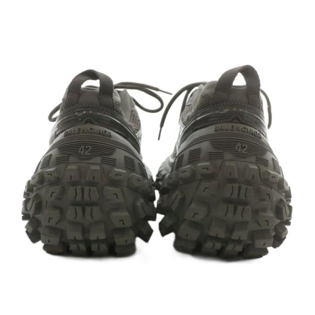 【中古】バレンシアガ BALENCIAGA バウンサー BOUNCER スニーカー 厚底 ローカット ロゴ 42 27.5cm グレー系 685613