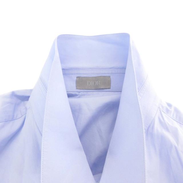 中古】ディオールオム Dior HOMME コットン ポプリンシャツ 長袖 44