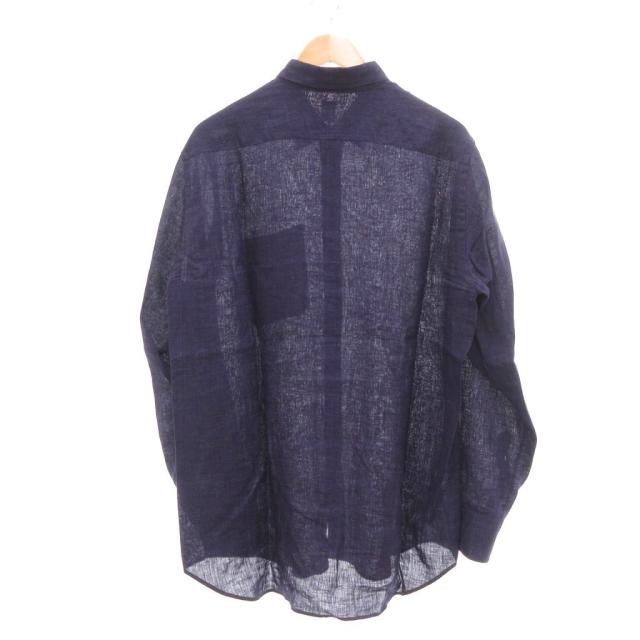 中古】ベルルッティ Berluti 24年夏 リネン シャツ スクリット