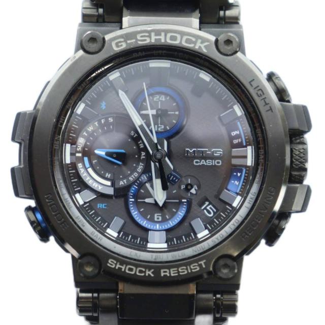 【中古】カシオジーショック CASIO G-SHOCK MT-G 腕時計 ウォッチ 電波ソーラー MTG-B1000BD-1AJF クロノグラフ