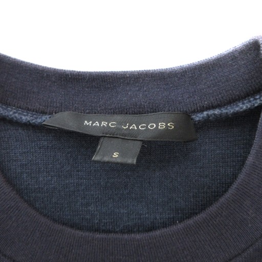 【中古】マークジェイコブス MARC JACOBS スパンコール刺繍コカコーラS/Sクルーネックセーター S ニット プリント 中古】マークジェイコブス MARC JACOBS スパンコール刺繍コカコーラS/S