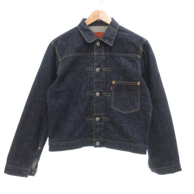 【中古】リーバイス Levi's 90s 71506XX デニムジャケット 1st 大戦モデル 復刻 ビッグE 赤耳 36 インディゴブルー